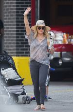 HILARY DUFF Out and About in New York 06/28/2016
