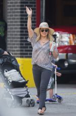 HILARY DUFF Out and About in New York 06/28/2016