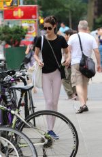 HILARY RHODA Out and About in New York 06/23/2016