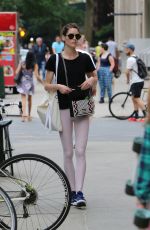 HILARY RHODA Out and About in New York 06/23/2016