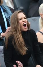 HILARY SWANK at French Tennis Open Final 2016 at Roland Garros 06/05/2016