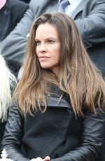 HILARY SWANK at Roland Garros French Open in Paris 06/04/2016