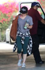 HOILARY DUFF at Rock Climbing Class in Los Angeles 06/03/2016