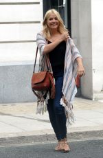 HOLLY WILLOGHNY Leaves BBC Radio 2 Studios in London 06/10/2016