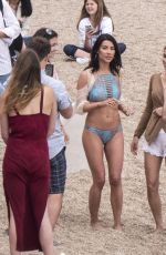 JACQUELINE MACINNES WOOD in Bikini at a Beach in Monte Carlo 06/16/2016