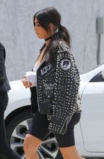 KIM KARDASHIAN Arrives at a Meeting in Santa Monica 05/31/2016