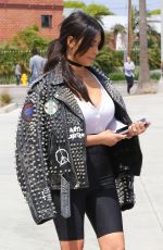 KIM KARDASHIAN Arrives at a Meeting in Santa Monica 05/31/2016