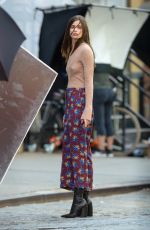 TAYLOR HILL on the Set of a Photoshoot in New York 06/01/2016