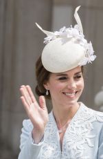 KATE MIDDLETON Arrives at National Service of Thanksgiving for 90th Birthday of Queen Elizabeth II in London 06/10/2016