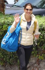 TERI HATCHER Leaves a Gym in Studio City 06/14/2016