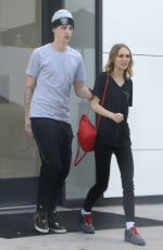LILY-ROSE DEPP Out in Los Angeles 06/14/2016