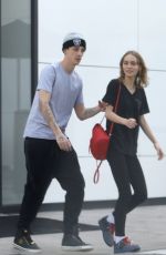 LILY-ROSE DEPP Out in Los Angeles 06/14/2016