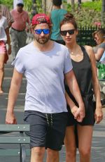 IRIAN SHAYK and Bradley Cooper Out in Tribeca 06/04/2016