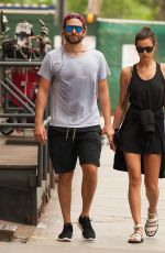 IRIAN SHAYK and Bradley Cooper Out in Tribeca 06/04/2016