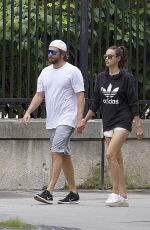 IRINA SHAYK and Bradley Cooper Out in Paris 06/22/2016