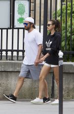 IRINA SHAYK and Bradley Cooper Out in Paris 06/22/2016
