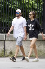 IRINA SHAYK and Bradley Cooper Out in Paris 06/22/2016