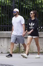 IRINA SHAYK and Bradley Cooper Out in Paris 06/22/2016