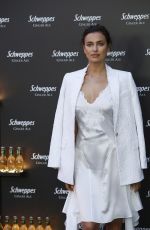 IRINA SHAYK at Ginger Ale by Schweppes Party in Madrid 06/23/2016