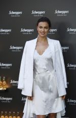 IRINA SHAYK at Ginger Ale by Schweppes Party in Madrid 06/23/2016