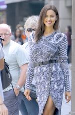 IRINA SHAYK on the Set of a Photoshoot in New York 06/17/2016