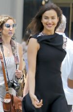IRINA SHAYK on the Set of a Photoshoot in New York 06/17/2016