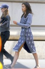 IRINA SHAYK on the Set of a Photoshoot in New York 06/17/2016