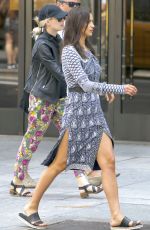 IRINA SHAYK on the Set of a Photoshoot in New York 06/17/2016