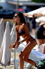 IZABEL GOULART in Bikini at a Beach in Ibiza 06/17/2016