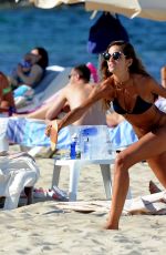 IZABEL GOULART in Bikini at a Beach in Ibiza 06/17/2016