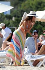 IZABEL GOULART in Bikini at a Beach in Ibiza 06/17/2016
