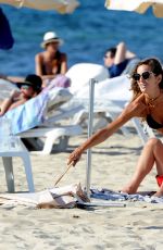 IZABEL GOULART in Bikini at a Beach in Ibiza 06/17/2016