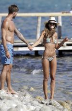 IZABEL GOULART in Bikini at a Beach in Ibiza 06/18/2016