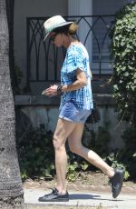 JANICE DICKINSON Leaves a Friends House in Los Angeles 06/22/2016