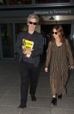 JENNA LOUISE COLEMAN at Heathrow Airport in London 06/06/2016