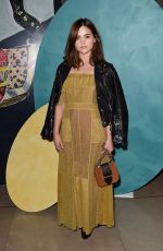 JENNA LOUISE COLEMAN atba Burberry Event in London 06/10/2016
