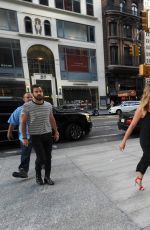 JENNIFER ANISTON Arrives at Nobu in New York 06/19/2016