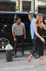 JENNIFER ANISTON Arrives at Nobu in New York 06/19/2016