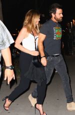 JENNIFER ANISTON at Locanda Verde in New York 06/24/2016