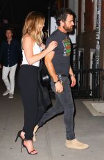 JENNIFER ANISTON at Locanda Verde in New York 06/24/2016