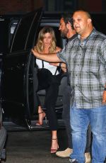 JENNIFER ANISTON at Locanda Verde in New York 06/24/2016