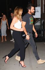 JENNIFER ANISTON at Locanda Verde in New York 06/24/2016