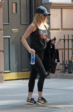 JENNIFER ANISTON Heading to a Gym in New York 06/27/2016