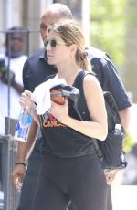 JENNIFER ANISTON Heading to a Gym in New York 06/27/2016