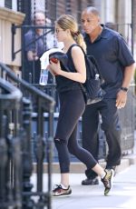 JENNIFER ANISTON Heading to a Gym in New York 06/27/2016