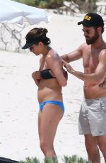 JENNIFER ANISTON in Bikini at a Beach in Bahamas, June 2016