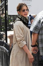 JENNIFER ANISTON Out and About in New York 06/14/2016