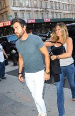 JENNIFER ANISTON Out in New York 06/21/2016
