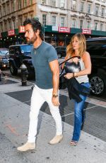 JENNIFER ANISTON Out in New York 06/21/2016
