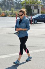 JENNIFER GARNER Arrives at a Gym in Brentwood 06/20/2016